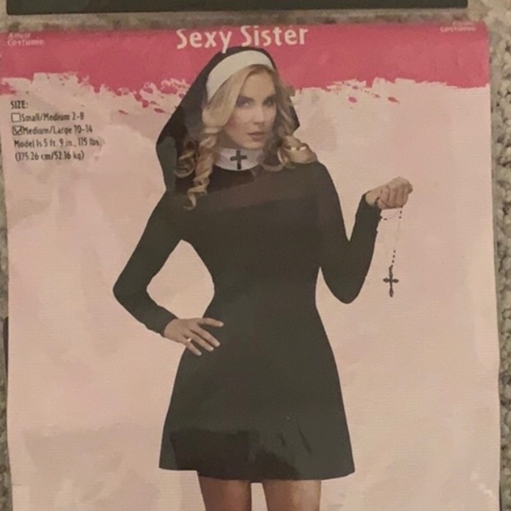 Nun Halloween Costume